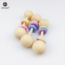 Load image into Gallery viewer, 5PCS NATURAL WOODEN TEETHING