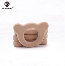 Load image into Gallery viewer, BUNNY WOOD TEETHER