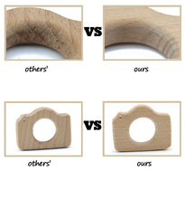 Load image into Gallery viewer, WOODEN BEAR TEETHING