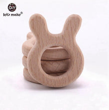 Load image into Gallery viewer, UNICORN WOODEN TEETHERS
